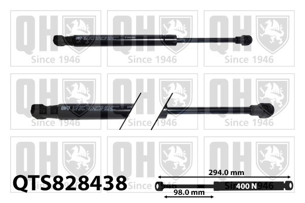  Amortecedor da capota Hyundai Santa Fe III SUV (DM) (2012 - 2018) III